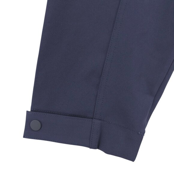 ATHLETA Endless High Rise Cargo Pant Navy Blue Stretch Elastic Waist PETITE 12P - Picture 3 of 8